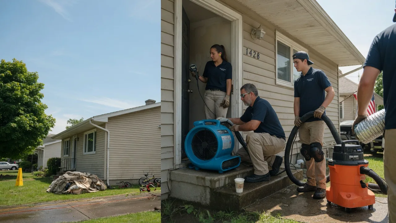Water Damage Restoration in Coulterville, IL near me